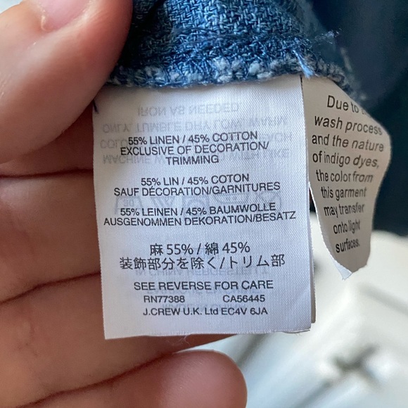 Madewell | Denim Chambray Indigo Peasant Dress - Picture 12 of 13